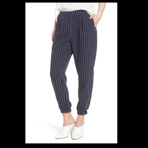 Trouvé Pinstripe Joggers